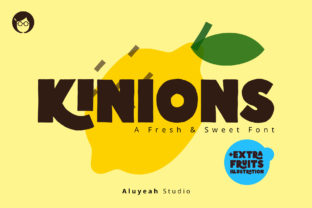 AL Kinions: The Sweet and Friendly Display Font for Every Creative Project