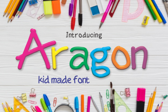 Aragon: The Colorful Display Font for Modern Creatives