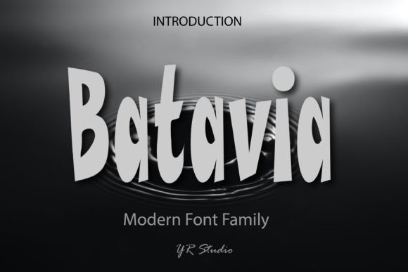 Batavia: A Quirky Modern Font for Creative Projects