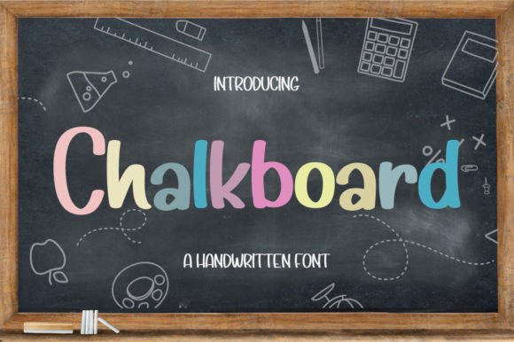 Chalkboard: The Display Font with a Human Touch