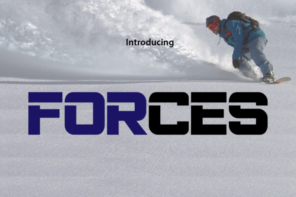Forces: A Bold Typeface for Commanding Attention