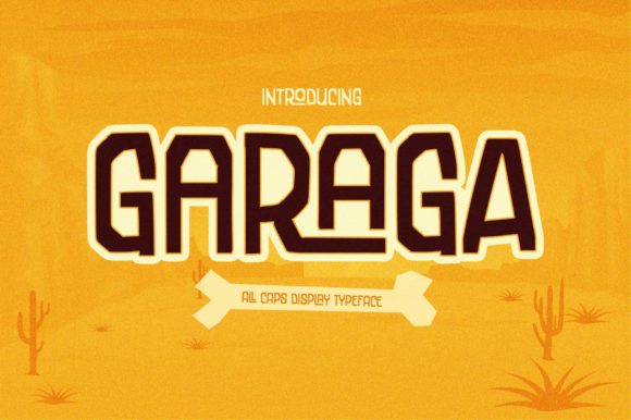 Garaga: The Quirky Display Font for Standout Designs