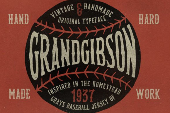 Grand Gibson: A Vintage Display Font with Modern Edge