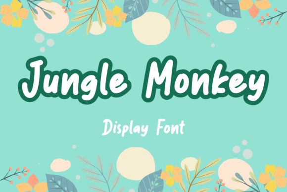 Jungle Monkey: A Sweet and Friendly Font for Bold Ideas
