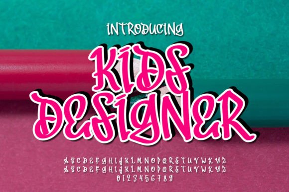 Kids Designer: A Fresh Take on Playful Typography