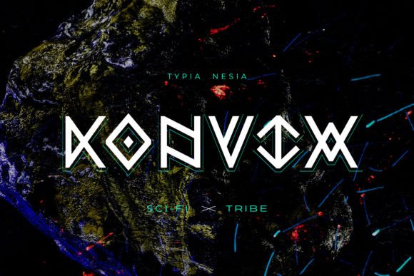 Konvix: A Modern Typeface for Bold Visual Statements