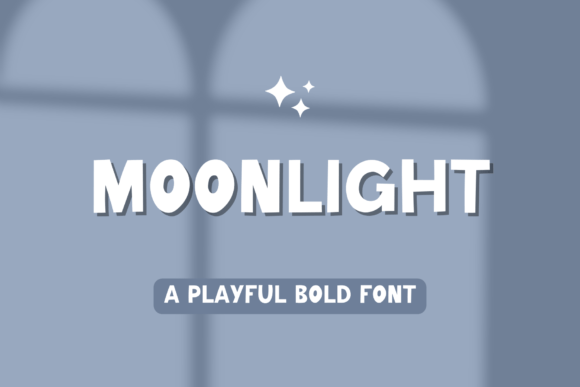 Moonlight: A Quirky Display Font for Joyful Design
