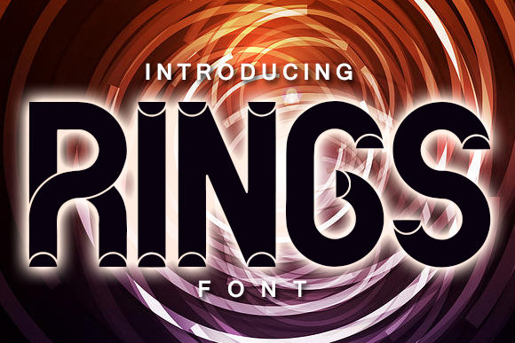 Rings: A Display Font for Bold, Unforgettable Designs
