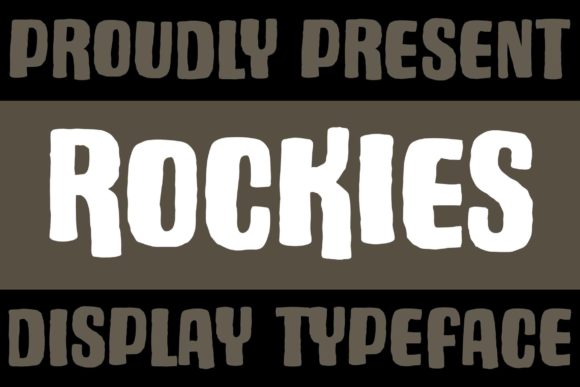 Rockies: The Bold Display Font That Demands Attention