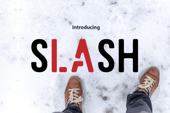 Slash: A Display Font That Demands Attention