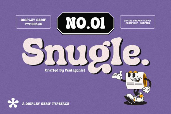 Snugle: The Playful Display Font for Joyful Designs