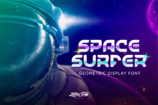 Space Surfer: A Bold Typeface for Modern and Futuristic Design