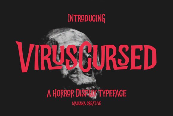 Virus Cursed: Summoning Spooky Design with a Cursed Font