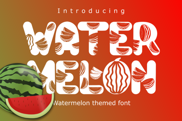 Watermelon Font: A Slice of Personality for Your Projects